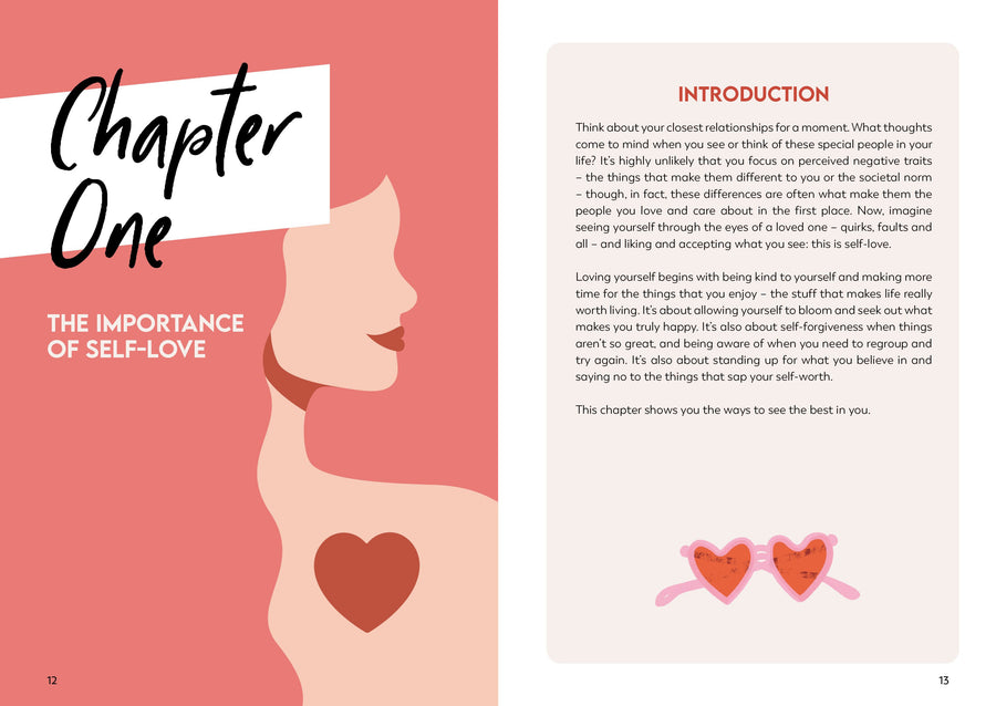 How To Fall In Love With Yourself : A Self Acceptance Journal