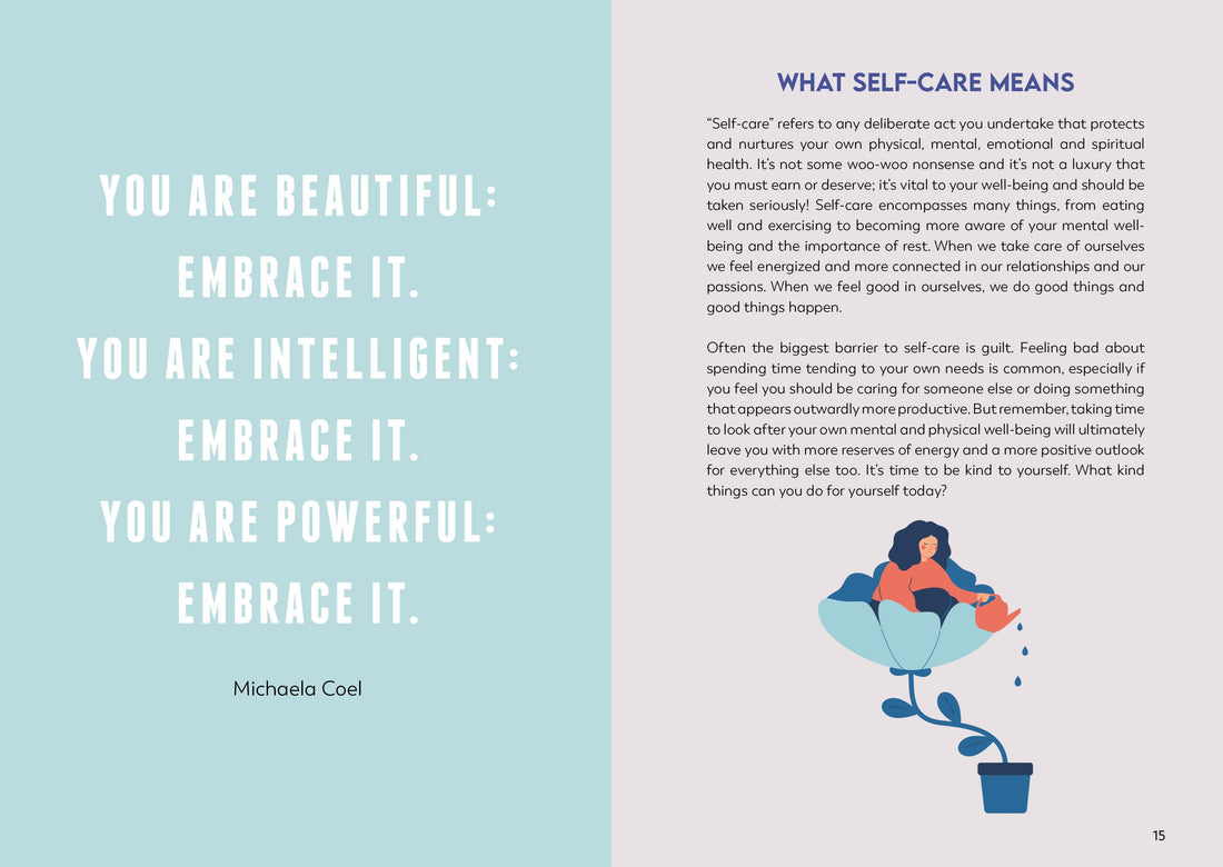 How To Fall In Love With Yourself : A Self Acceptance Journal