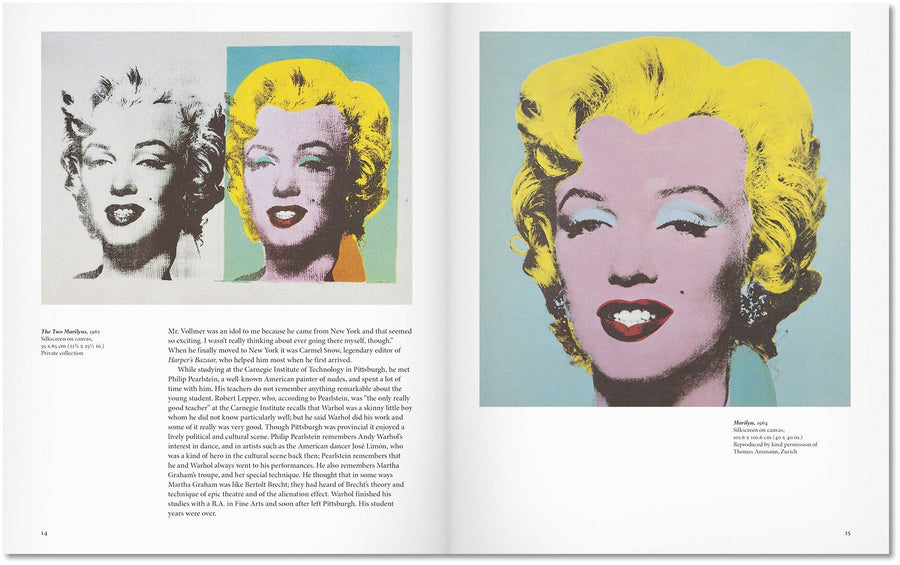 'WARHOL (TASCHEN BA)' Book