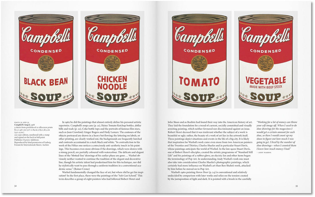 'WARHOL (TASCHEN BA)' Book