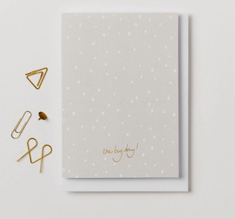 'The Big Day' Wedding Card