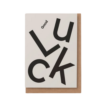 'Good Luck' Card