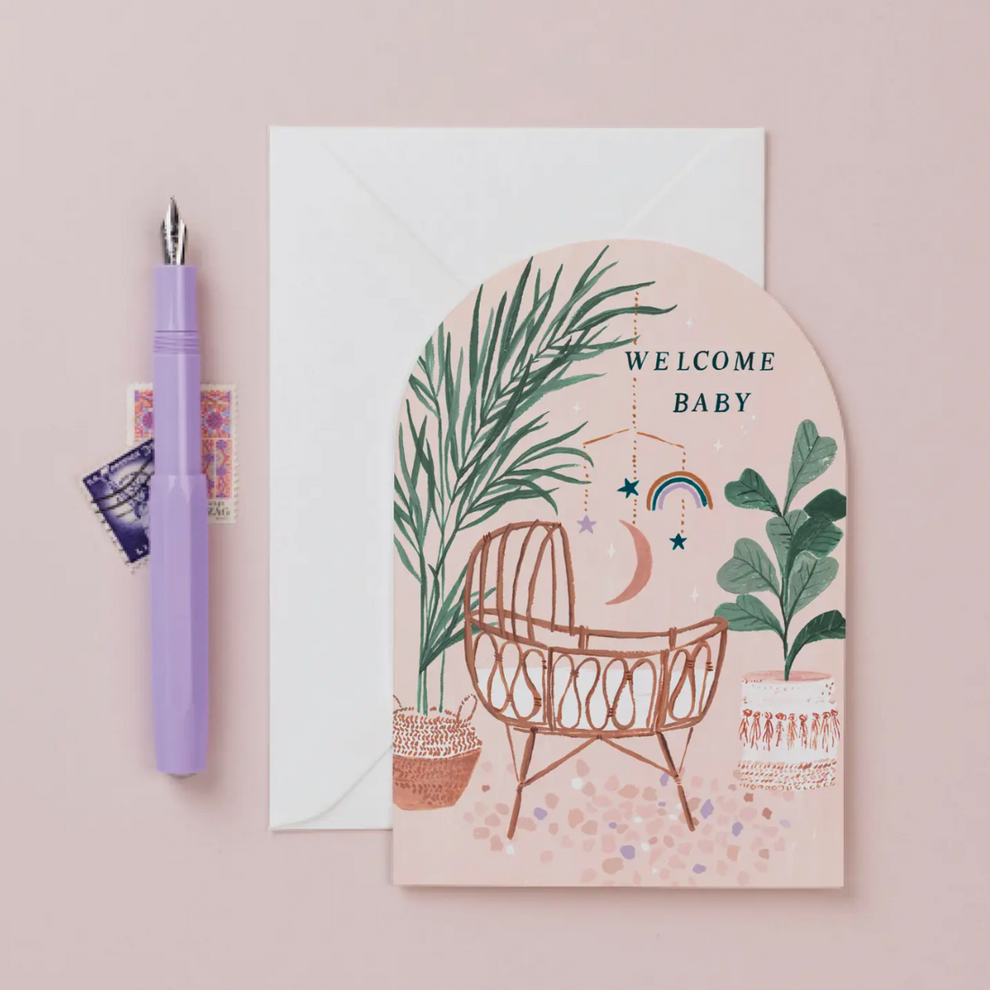 Welcome Baby Card