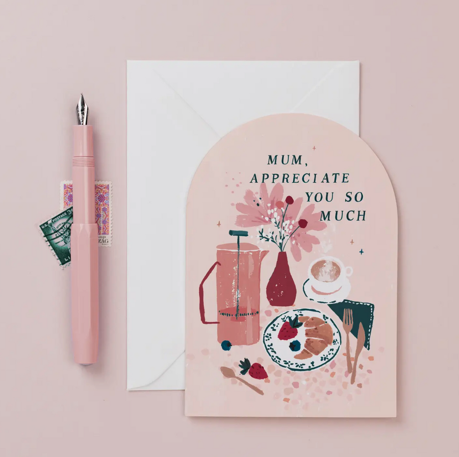 For Mum Brunch Card