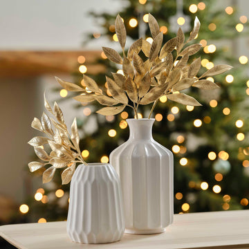 Gold Stems Faux Foliage