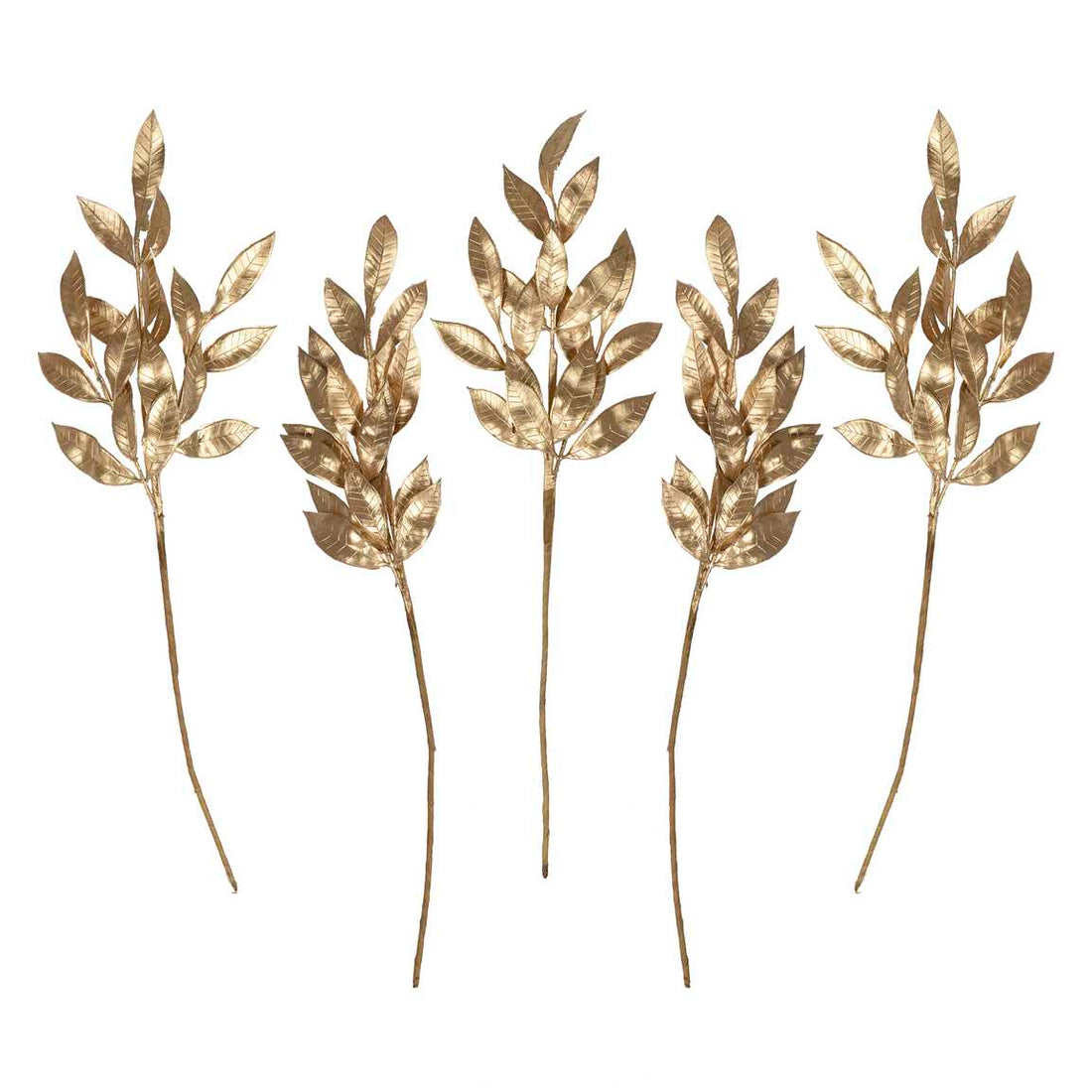 Gold Stems Faux Foliage