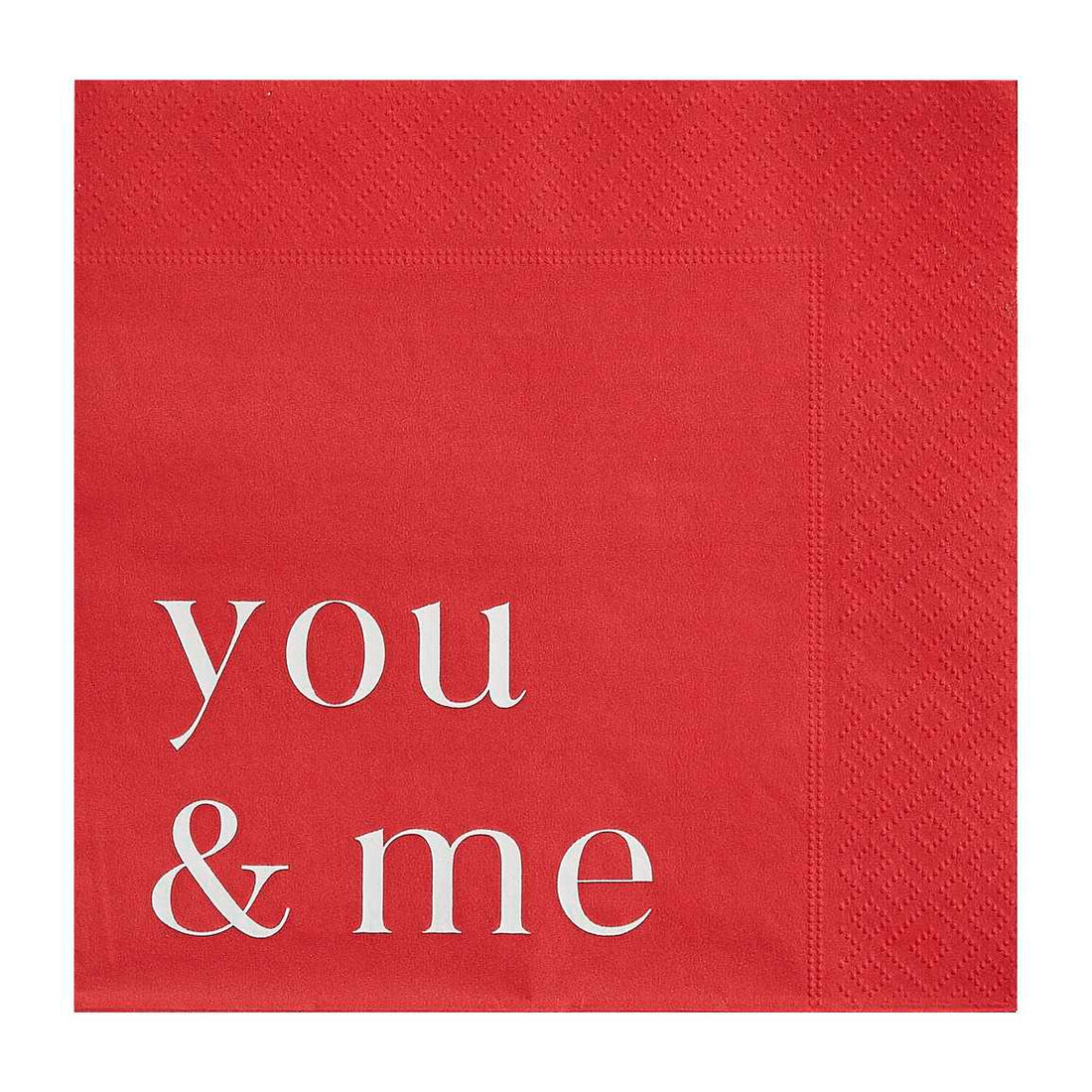 You & Me Napkins