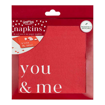 You & Me Napkins